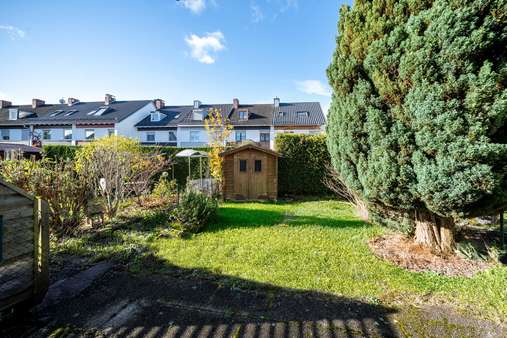 Gartenansicht - Erdgeschosswohnung in 82110 Germering mit 36m² kaufen