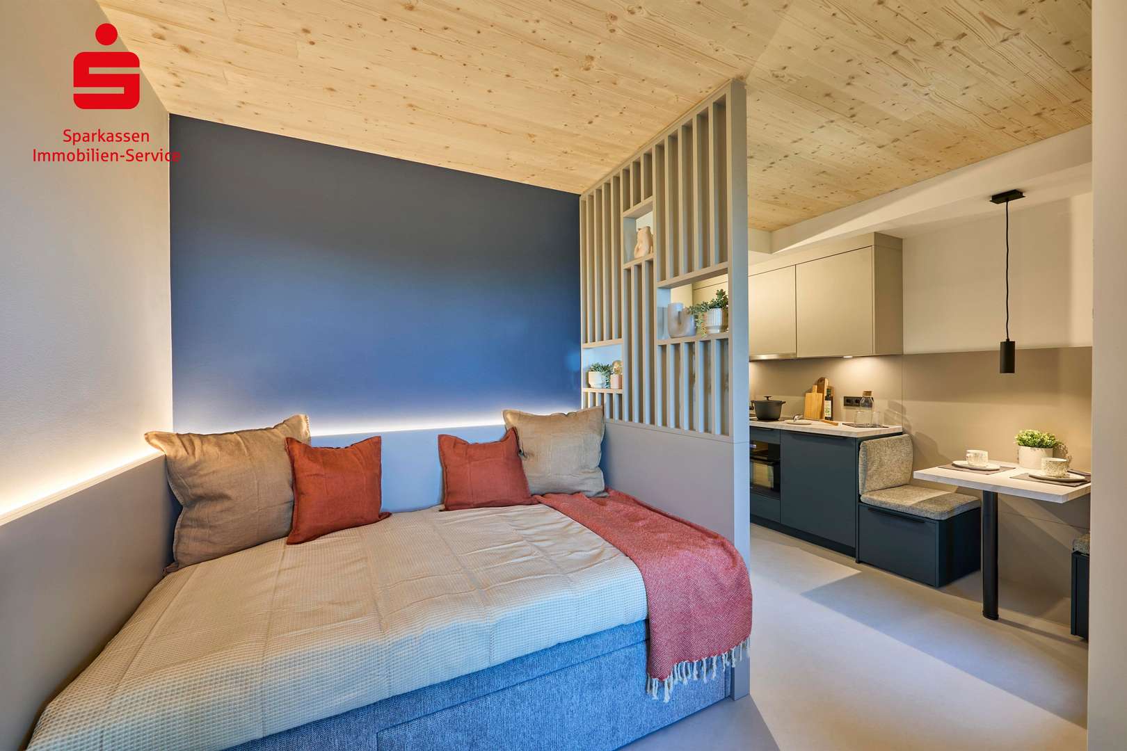 Musterwohnbereich Musterwohnbereich - Etagenwohnung in 83607 Holzkirchen mit 26m² kaufen