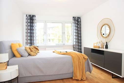 Schlafzimmer - Etagenwohnung in 81673 München mit 98m² kaufen