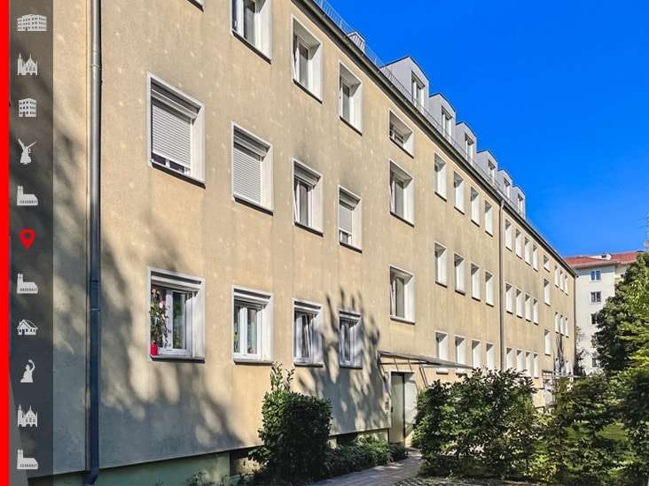 Hausansicht - Erdgeschosswohnung in 81549 München mit 50m² kaufen