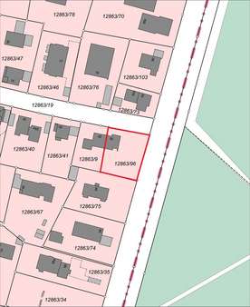 amtl. Lageplan - Grundstück in 81545 München mit 952m² kaufen