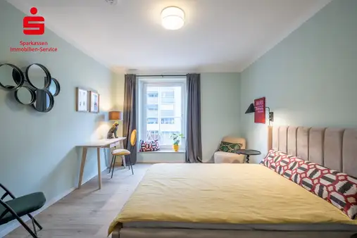 Vermietete 1-Zi-Wohnung direkt am Kolumbusplatz 