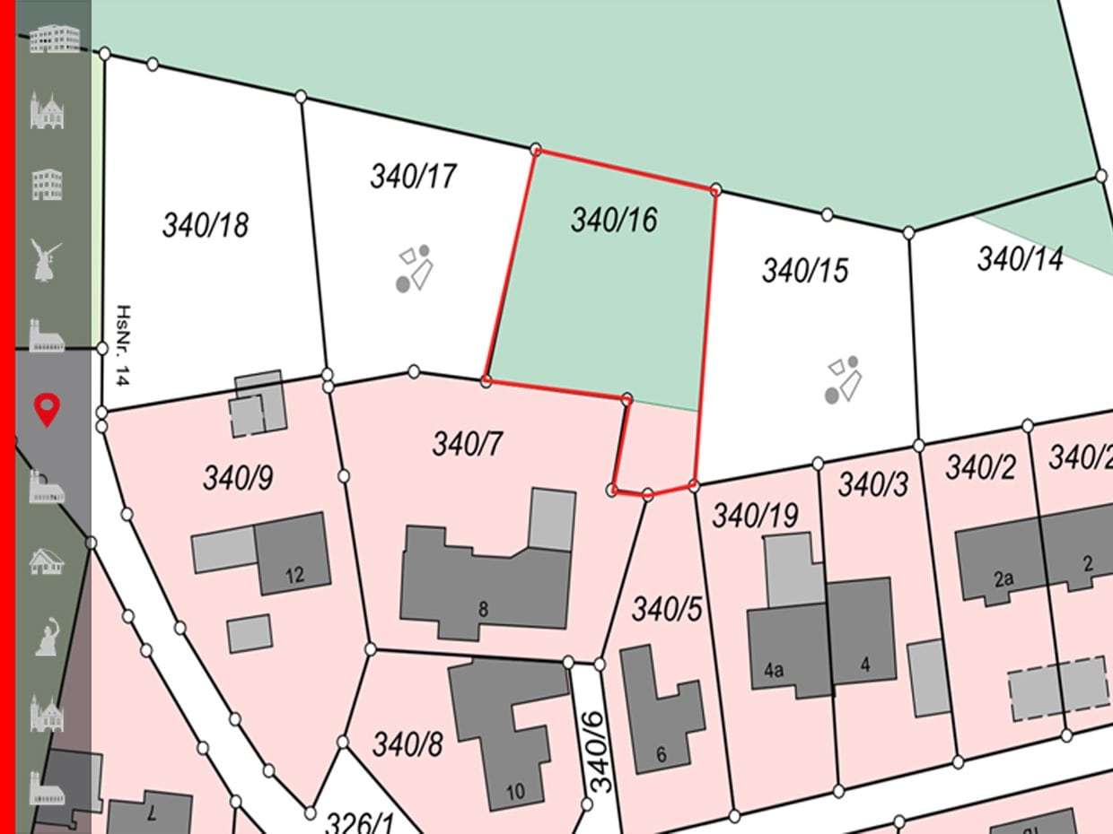 Lageplan - Grundstück in 85614 Kirchseeon mit 751m² kaufen