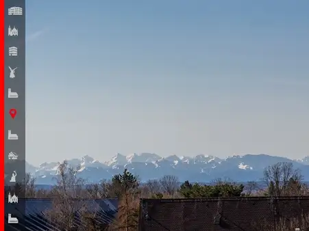 Dachgeschosswohnung mit Alpenblick
