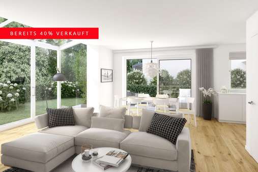 Wohnbereich Visualisierung - Einfamilienhaus in 81245 München mit 131m² kaufen