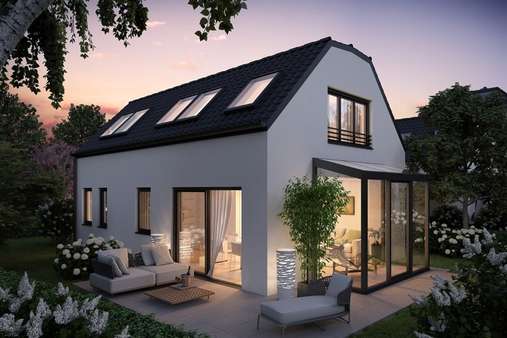 EFH Ansicht Visualisierung - Einfamilienhaus in 81245 München mit 134m² kaufen