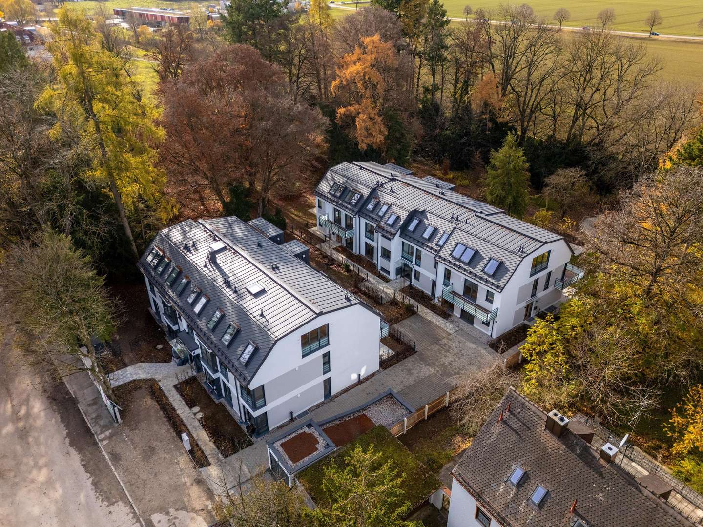 Luftansicht Luftansicht - Etagenwohnung in 81737 München mit 57m² kaufen