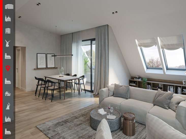 Visualisierung - Dachgeschosswohnung in 81737 München mit 33m² kaufen