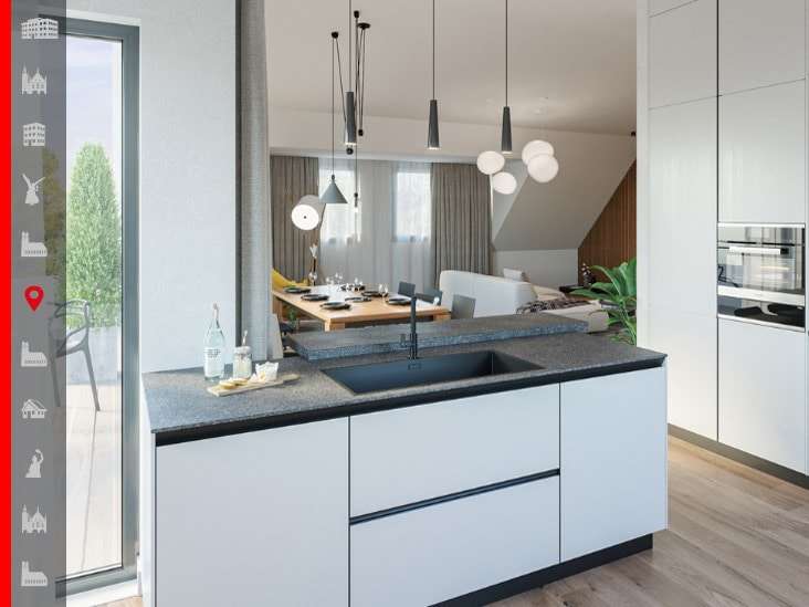 Visualisierung - Dachgeschosswohnung in 81737 München mit 97m² kaufen