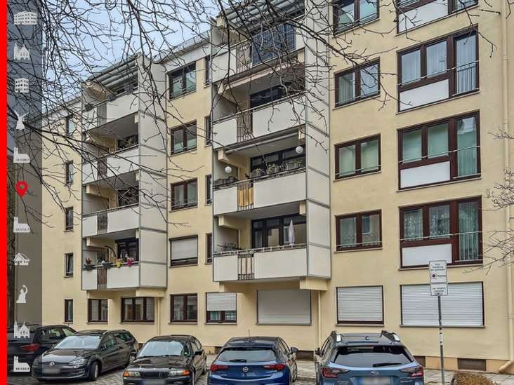 Hausansicht - Erdgeschosswohnung in 80636 München mit 50m² kaufen