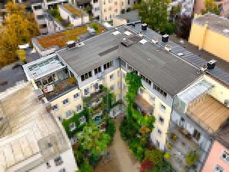 Ansicht von oben - Dachgeschosswohnung in 80469 München mit 182m² kaufen
