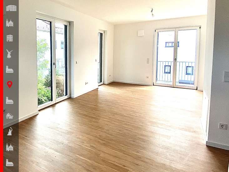 Wohnbereich - Etagenwohnung in 82194 Gröbenzell mit 49m² kaufen