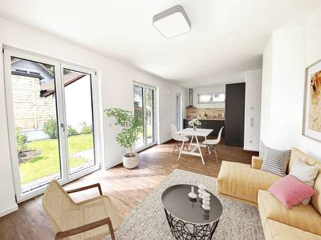 Wohnbereich - Etagenwohnung in 82194 Gröbenzell mit 49m² kaufen