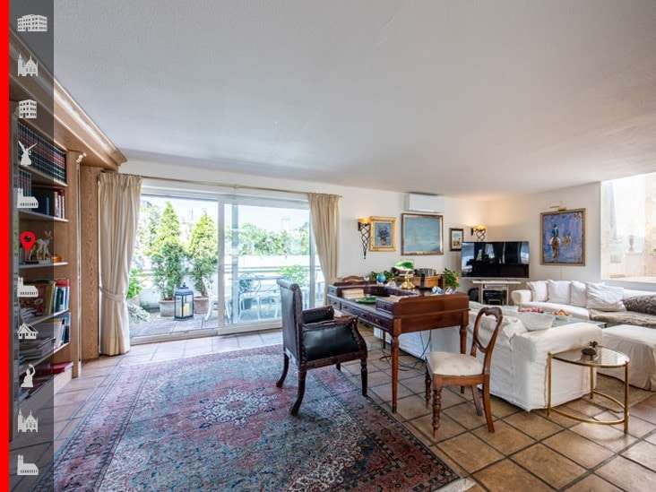 Wohnzimmer - Penthouse-Wohnung in 81673 München mit 93m² kaufen