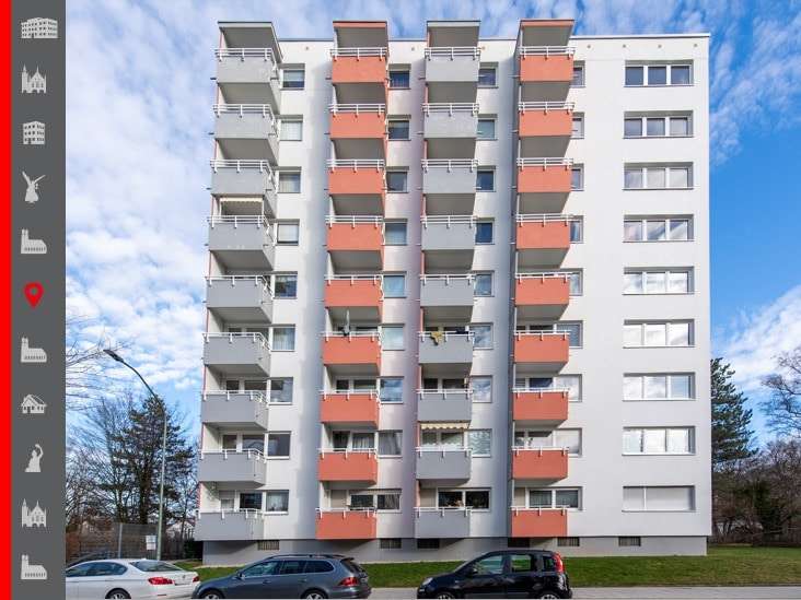 Hausansicht - Etagenwohnung in 81477 München mit 49m² kaufen