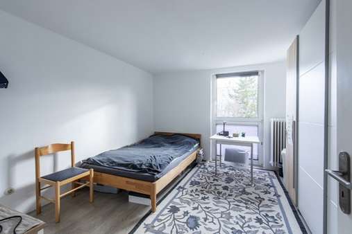 Schlafzimmer - Etagenwohnung in 81477 München mit 49m² kaufen