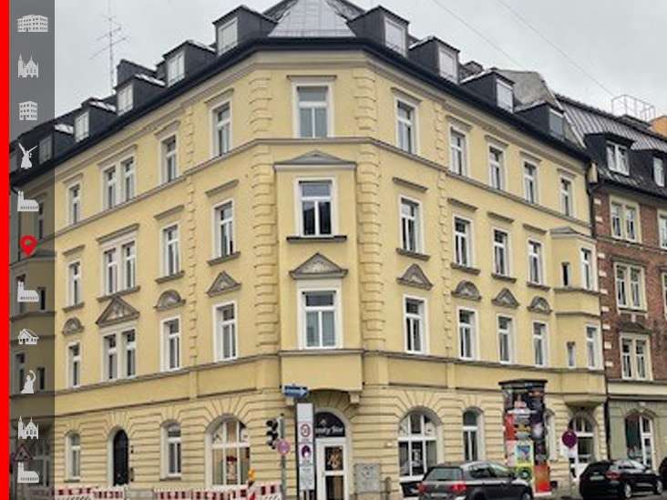 Hausansicht - Etagenwohnung in 80538 München mit 97m² kaufen