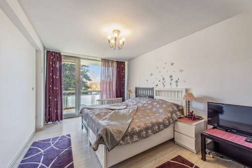Schlafzimmer - Etagenwohnung in 81735 München mit 68m² kaufen