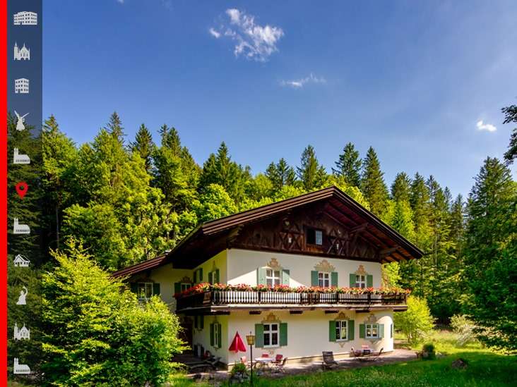 Außenansicht Haupthaus Süd - Mehrfamilienhaus in 82491 Grainau mit 322m² kaufen