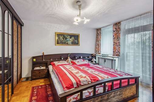 Schlafzimmer - Etagenwohnung in 81243 München mit 72m² kaufen