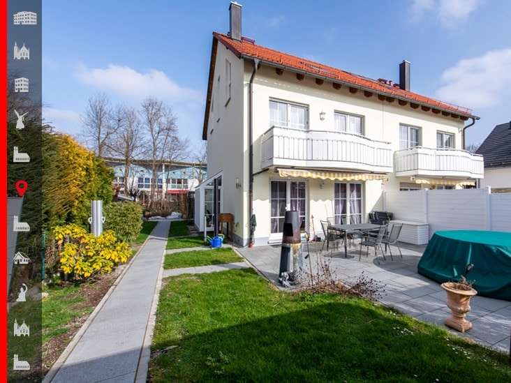 Außenansicht - Doppelhaushälfte in 82178 Puchheim mit 143m² kaufen