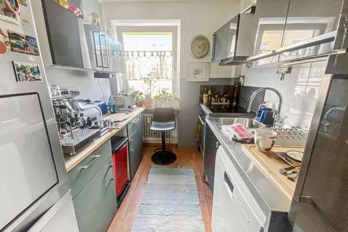 Visualisierung Küche - Etagenwohnung in 81539 München mit 61m² kaufen
