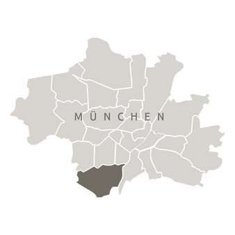 Lageplan - Etagenwohnung in 81477 München mit 67m² kaufen