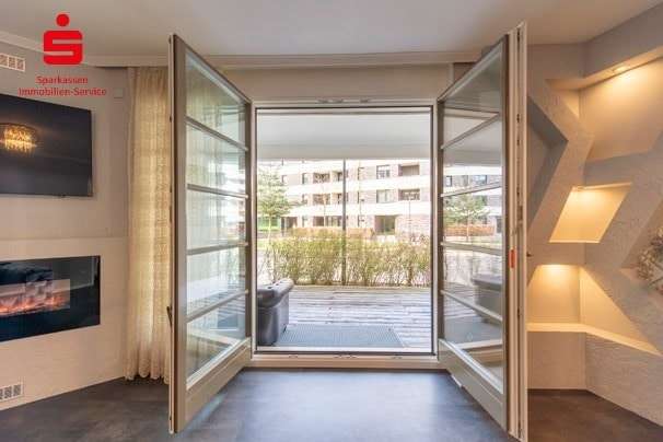 Wohnzimmer - Stadthaus in 81673 München mit 178m² kaufen