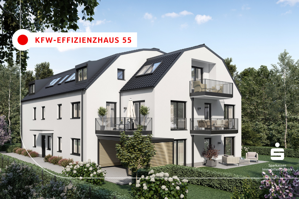 Außenansicht Visualisierung - Erdgeschosswohnung in 81827 München mit 103m² kaufen