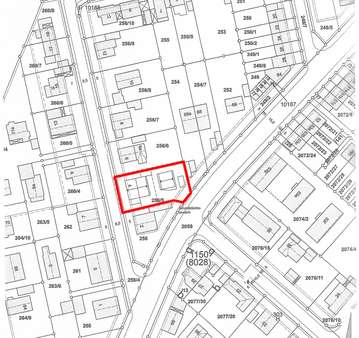 Lageplan m. geplanter Bebauung - Grundstück in 81243 München mit 787m² kaufen