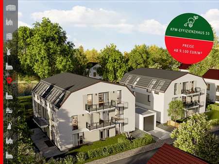 Außenansicht - Dachgeschosswohnung in 81243 München mit 82m² kaufen