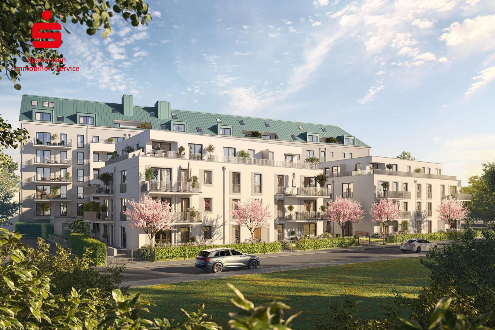 Hausansicht - Etagenwohnung in 81241 München mit 89m² kaufen