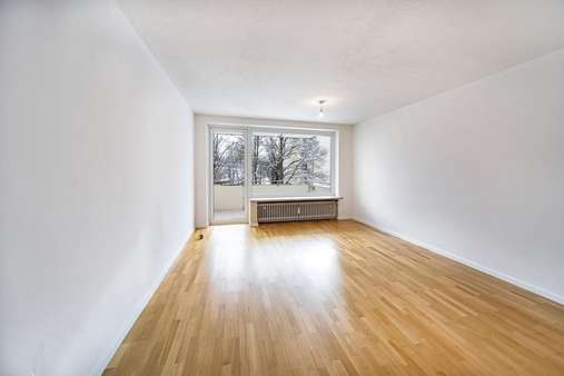 Wohnzimmer - Etagenwohnung in 81477 München mit 91m² kaufen