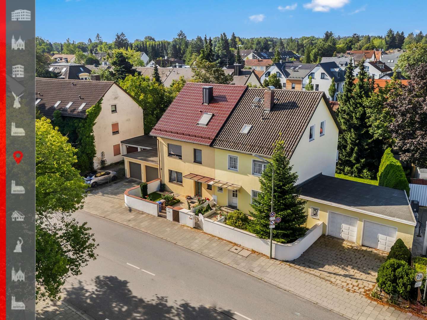 Objektansicht - Doppelhaushälfte in 81476 München mit 161m² kaufen