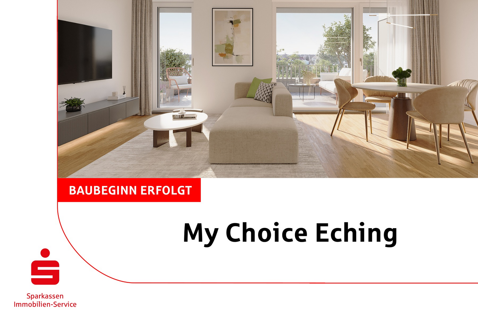 Baustart erfolgt - Etagenwohnung in 85386 Eching mit 73m² kaufen