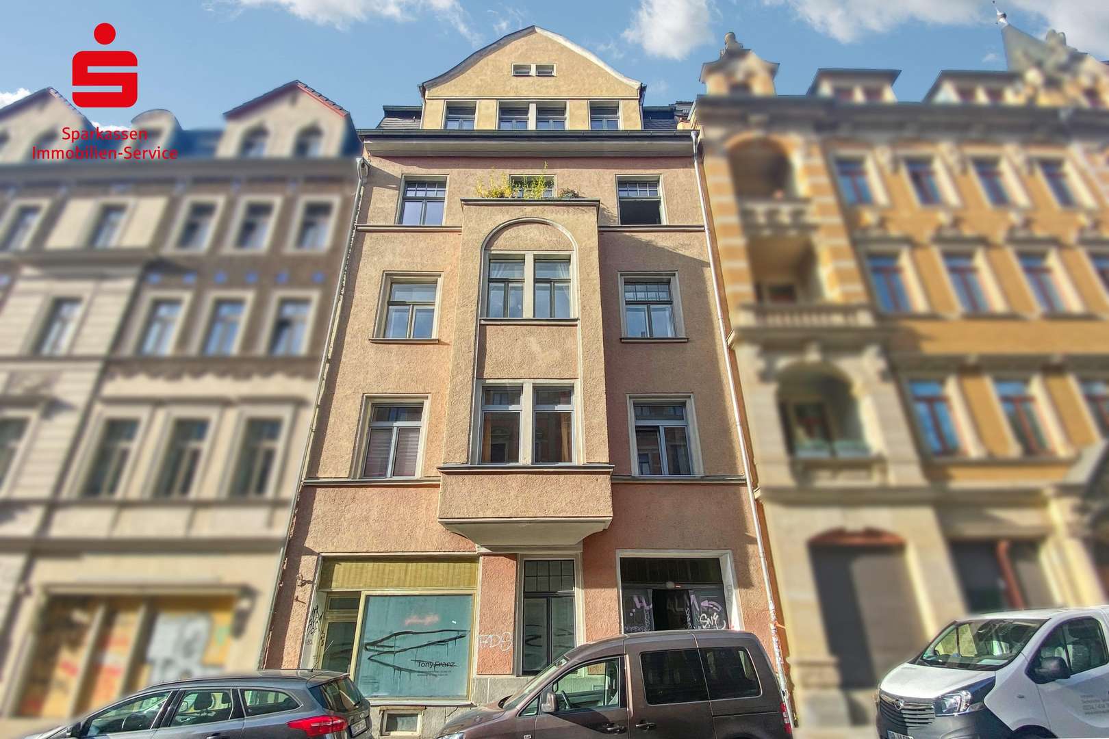 Straßenansicht Vordergebäude - Mehrfamilienhaus in 01099 Dresden mit 792m² als Kapitalanlage kaufen