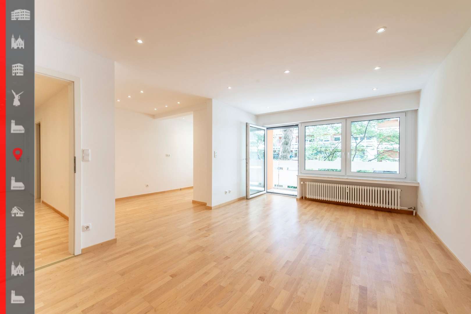 Wohnbereich - Erdgeschosswohnung in 81241 München mit 83m² kaufen