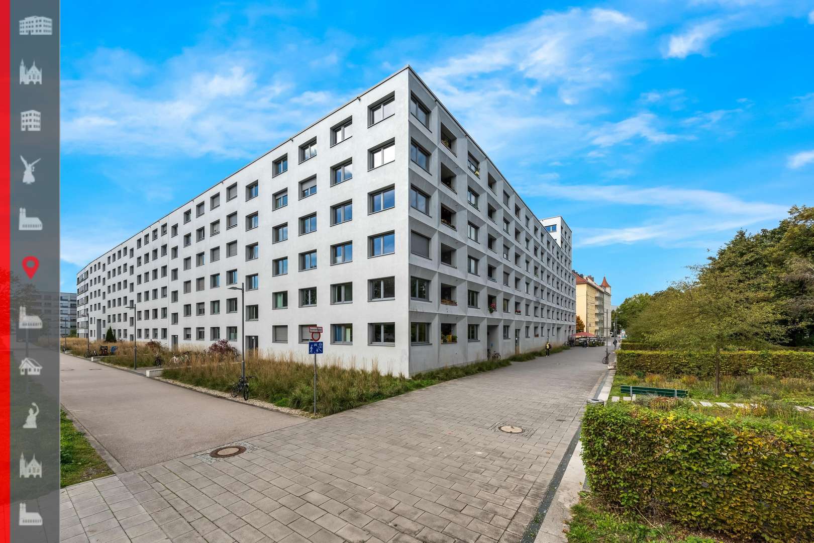 Hausansicht - Etagenwohnung in 81541 München mit 75m² kaufen