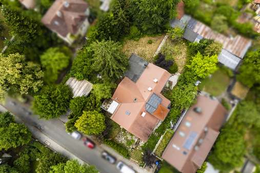 Blick von oben - Grundstück in 81245 München mit 1420m² kaufen