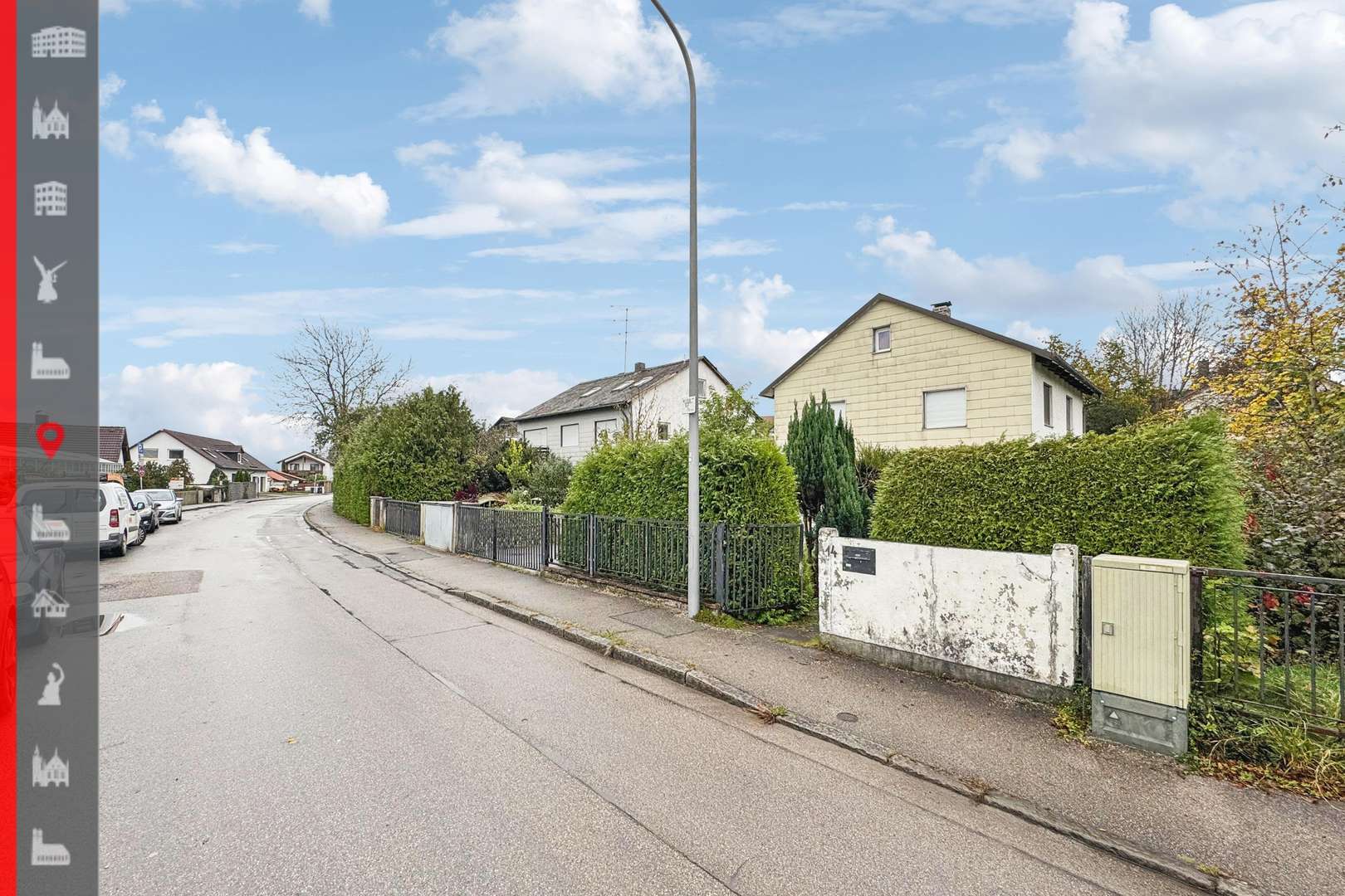 Blick zum Grundstück - Grundstück in 85386 Eching mit 238m² kaufen