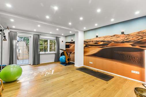 Wohnzimmer - Erdgeschosswohnung in 83233 Bernau mit 88m² kaufen