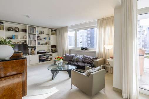 Blick vom Essplatz - Etagenwohnung in 85521 Ottobrunn mit 84m² kaufen