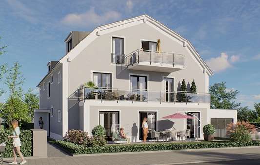 Außenansicht - Etagenwohnung in 81739 München mit 85m² kaufen