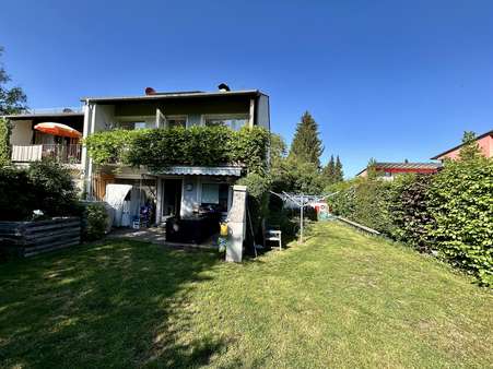 Gebäudeansicht Vorne - Reiheneckhaus in 82152 Krailling mit 109m² kaufen