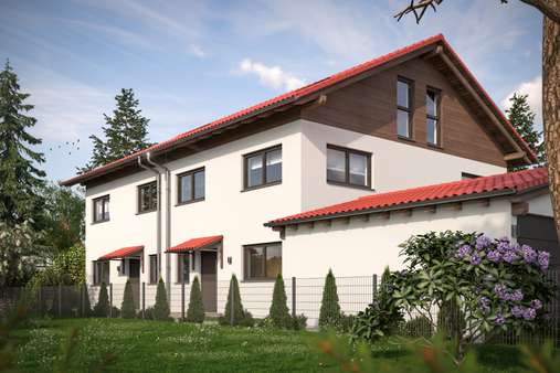 Illustration - Doppelhaushälfte in 82041 Oberhaching mit 167m² kaufen