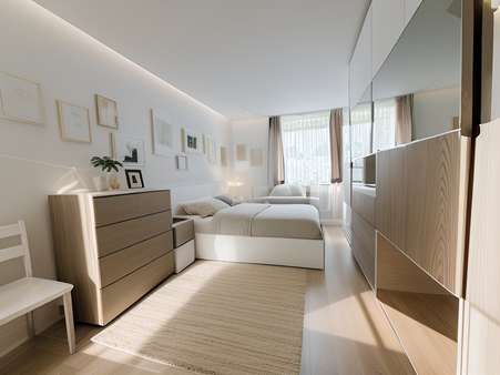 Schlafzimmer digital Schlafzimmer digital - Etagenwohnung in 85567 Grafing mit 83m² kaufen