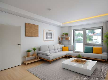 Wohnzimmer digital Wohnzimmer digital - Etagenwohnung in 85567 Grafing mit 83m² kaufen