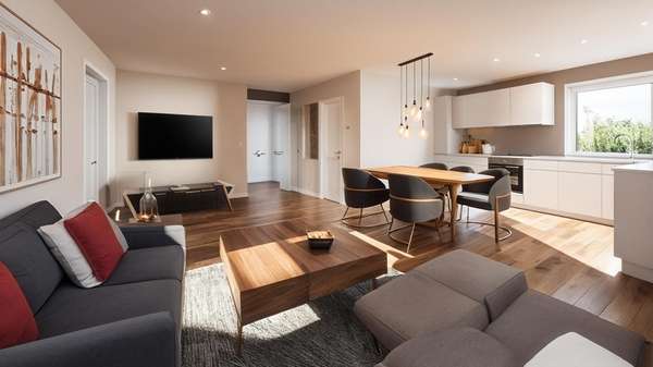 Wohnzimmer Wohnzimmer - Erdgeschosswohnung in 85757 Karlsfeld mit 84m² mieten