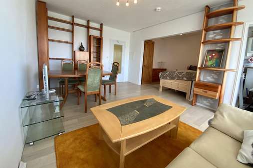 Wohnzimmer - Etagenwohnung in 85716 Unterschleißheim mit 43m² mieten