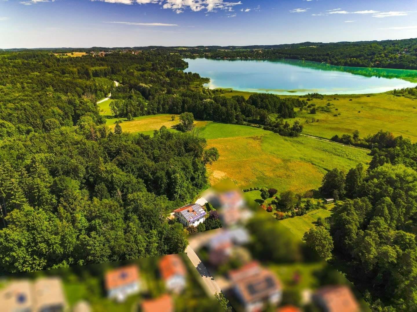 Ihr Blick auf den malerischen Pilsensee Ihr Blick auf den malerischen Pilsensee - Einfamilienhaus in 82211 Herrsching mit 173m² kaufen